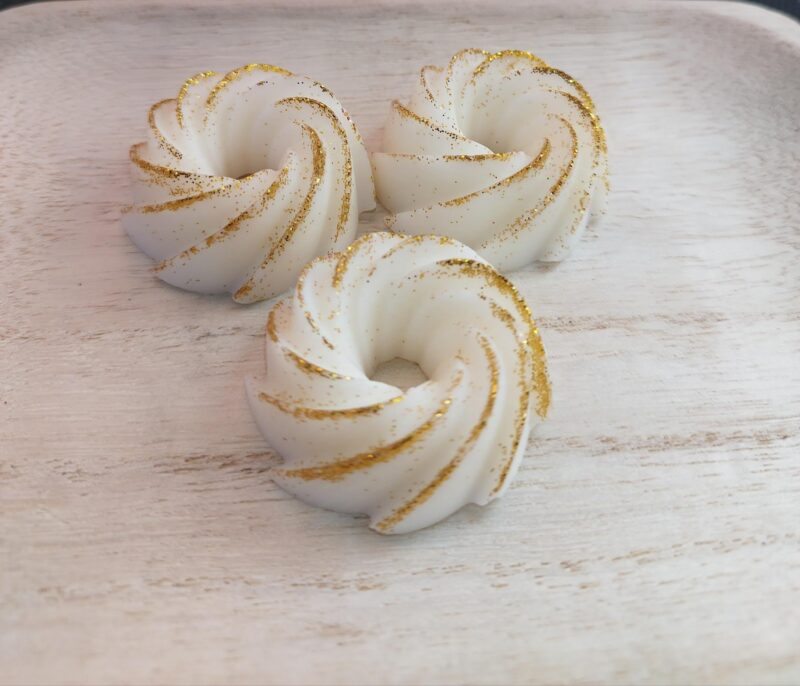 Fondants spirales jaunes