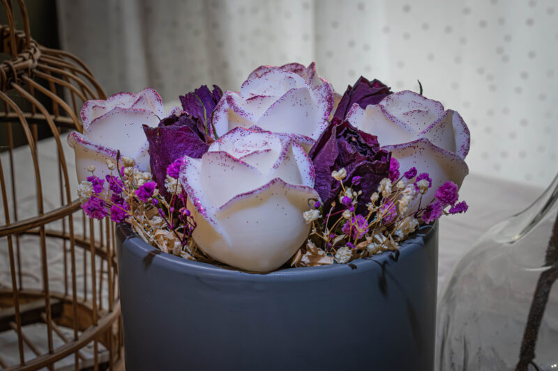 Bouquet de roses-violet – Image 2