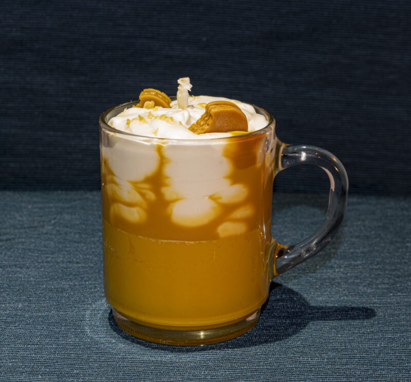 Mug gourmand marron