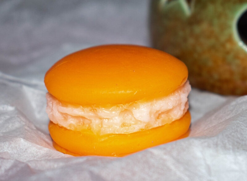 Macarons oranges