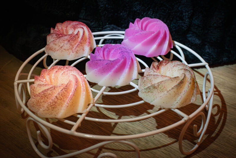 Fondants spirales orange